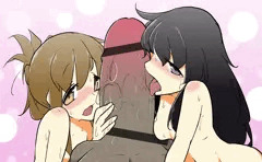 電と暁の竿いじり