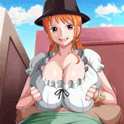 ナミさん 着衣パイズリ