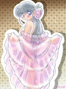 黒髪和風少女