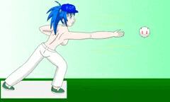 ボール投げレオナ