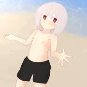 うちの子男水着チャレンジ
