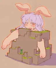 クリーパーとうさぎ