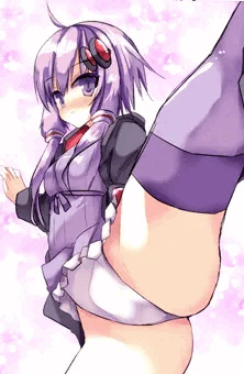 ゆかりさんのI字開脚