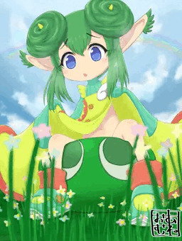 [Skeb]お花畑でうんちするリデル