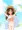 風が吹いて帽子を押えたらワンピースがめくれあがったありす