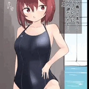 憧れの先輩がデブ専との噂を聞いた水泳部の子