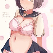 下着付き逆バニーセーラー服