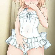 こっそりれんぱすの水着を着るりかっぺ