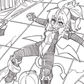 ラミアに足を取られちぇ
