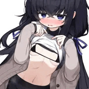 マイクロビキニ着てくれたウイ　乳輪差分もある