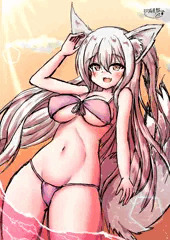 夏の終わりと白狐さん