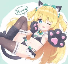 猫耳メイドビキニ