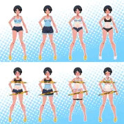 マーメイドラピス着せ替えサンプル③