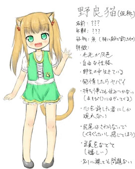野良猫の設定