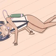 酸欠で倒れる娘