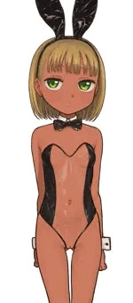 例のバニー服