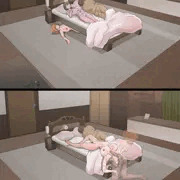 【NTR・ふたなり】怪異！ベッド下のふたなりちゃん