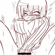 縦セタ着てるお姉さんが必死に指オナしてる絵をください！
