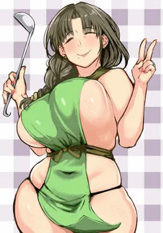 だらしないおばさん