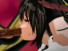 【GIF】モルボルの触手を頬張るティファ