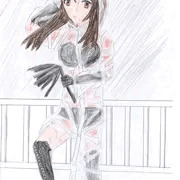 【荒天強行】カッパを着て調教する女王様【SM】