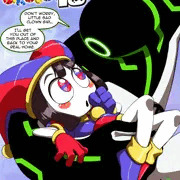 The Amazing Digital Circus X Ben 10 - Pomni and Upgrade
