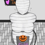 ハロウィンとコスプレミイラ