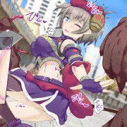 スライムにまとわりつかれながら敵と戦ってどうのこうの