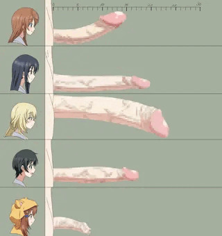 ハチナイキャラでふたなりTNTN比べ