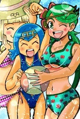 夏のアローラ3人娘　２