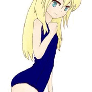 ずらすタイプのスク水