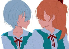 アスカとレイ