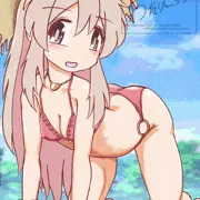 女豹のポーズでキメるまひろちゃん
