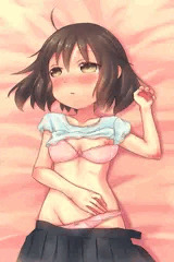 押し倒してみた