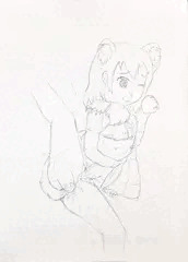 自作キャラ「イイズナ」