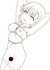 PixivFunBox限定３月・２枚目公開　御坂美琴線画