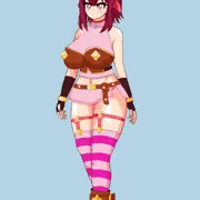 冒険者コンビ、エクスプローラーちゃんとウィスパーウィッチちゃん