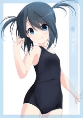 スク水「白藍水色(十人十色)」230703