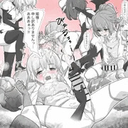 サキュバス部隊に敗北し全滅する女性親衛隊