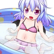 レミリアちゃんとプール