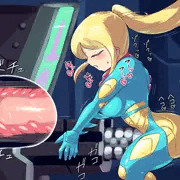 ふたなりサムス搾精チャージF