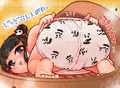 キツネとタヌキは温まりたい2