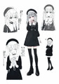 銀髪ツインテ女装男子