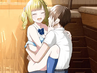 誰もいない体育倉庫で・・・