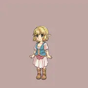 エルフ娘のシリーちゃん