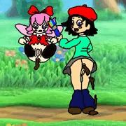 Adorable Adeleine & Ribbon Pooping 