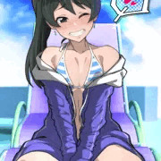 夏を満喫する雅ちゃん