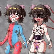 炉理奈と悪夢の塔　立ち絵エロ差分いろいろ