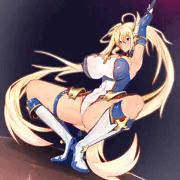 ブラダマンテのスケべ尻穴オナニー