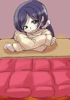 こたつの中は…